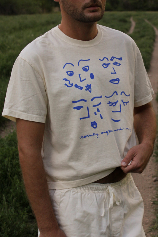 Faces Cropped Tee